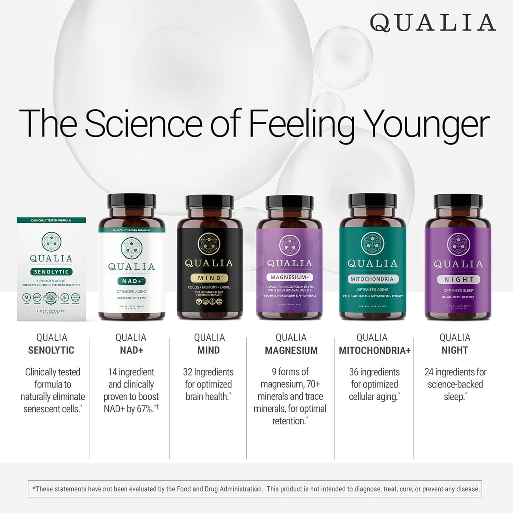 NEUROHACKER COLLECTIVE Qualia Mind | Doctor-Formulated Nootropic to Fuel Focus & Concentration